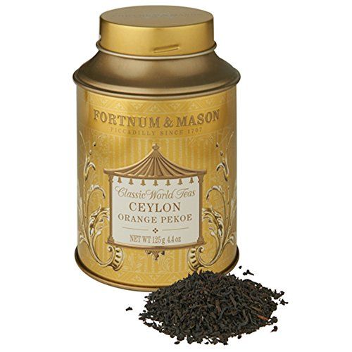 Fortnum &amp; Mason British Tea, Ceylon Orange Pekoe 125g Loose Tea in a Gift Tin Caddy