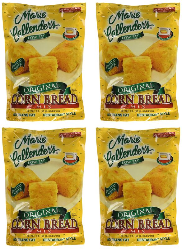 Marie Callender&#39;s Original Corn Bread Mix 16 Oz (4-Pack)