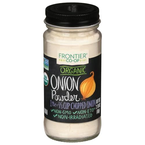 Frontier Herb Organic White Onion Powder, 2.1 oz