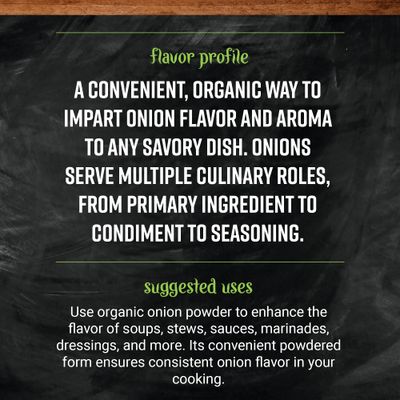 Frontier Herb Organic White Onion Powder, 2.1 oz