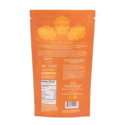 Rasa Superfunctional Golden Chai | Adaptogenic Chai with Shatavari, Saigon Cinnamon, Bioavailable Tumeric Extract, Boswellia, Vanilla (8 oz / 30 servings)