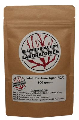 Potato Dextrose Agar (PDA) Dehydrated, 100 Grams