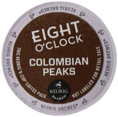 Eight O&#39;Clock Colombian K-Cups for Keurig K-Cup Brewers, 72 Count