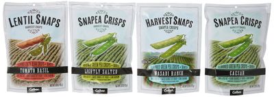 Calbee Snapea Crisps Harvest Snaps ~ Variety Pack ~ Caesar, Wasabi Ranch, Tomato Basil &amp; Lightly Salted