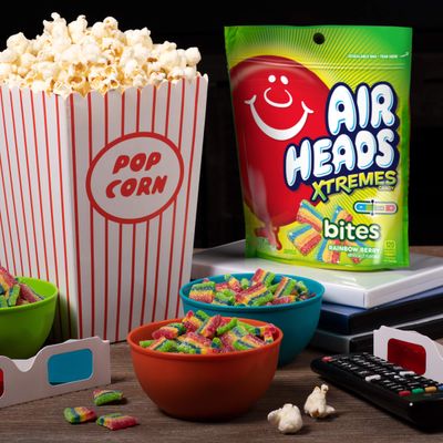 Airheads Xtremes Bites Sweetly Sour Candy, Rainbow Berry, Candy for Adults &amp; Kids, Party, 30.4 oz Stand Up Bag