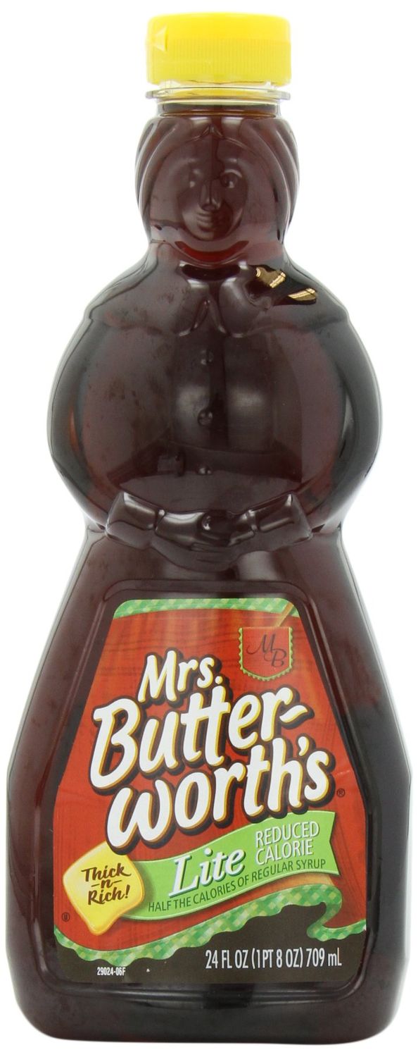 Mrs. Butterworth's Lite Syrup, 24-Ounce (Pack of 4)