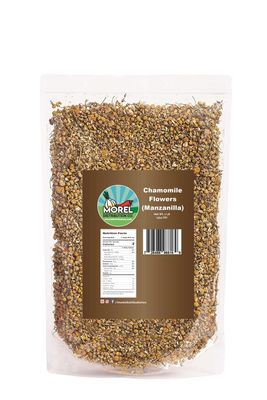 Dried Chamomile Flowers, Chamomile Tea loose leaf, Manzanilla 4 oz, 8 oz, 1 lb (1 lb)