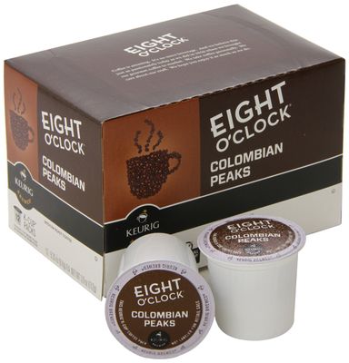 Eight O'Clock Colombian K-Cups for Keurig K-Cup Brewers, 72 Count