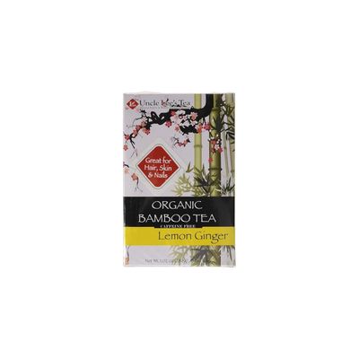 Uncle Lee&#39;s Tea Organic Tea, Bamboo Lemon Ginger, 18 Count