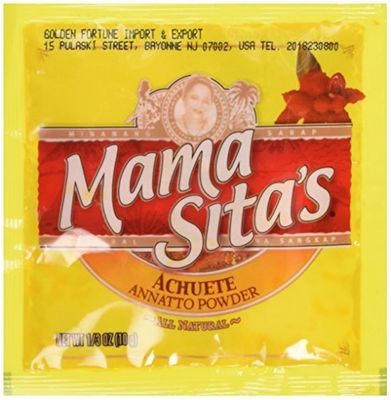 Mama Sita&#39;s Achuete Annatto Powder, 1/3oz (10g) 6 Pack