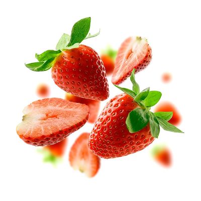 OliveNation Fresh Strawberry Flavor Fountain, Sugar Free, Water Soluble Beverage Flavoring for Ice Cream, Soda, Baked Goods, Non-GMO, Gluten Free, Kosher, Vegan - 8 ounces