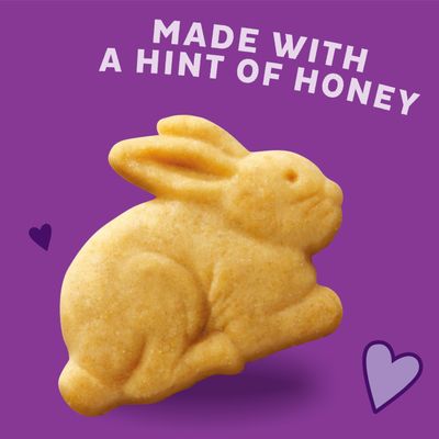 Annie's Organic Baked Bunny Grahams Snacks, Honey, 7.5 oz (Pack of 12)