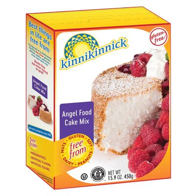 Kinnikinnick - Angel Food Cake Mix - Gluten Free, Allergy Friendly Cake Mix - 15.9 oz. Box