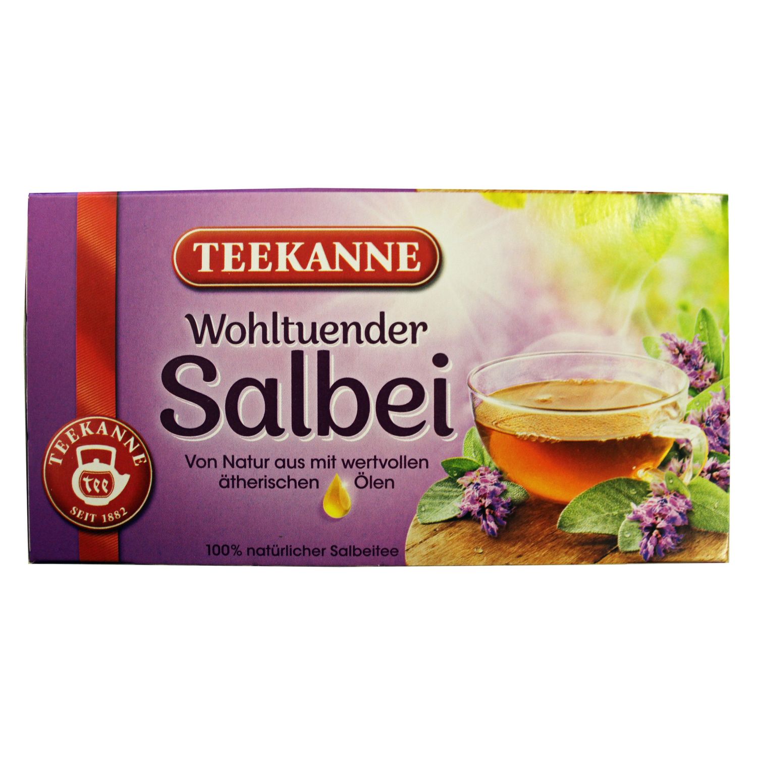 TEEKANNE Salbei (sage) / 2x 20 tea bags / fresh + direct german-import by Teekanne