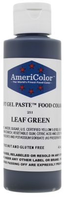 Americolor Soft Gel Paste Food Color, 4.5-Ounce, Leaf Green