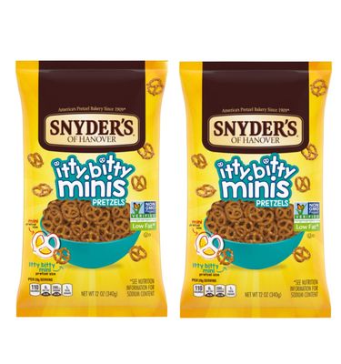 Snyder&#39;s Itty Bitty Mini Pretzels 12oz