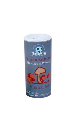 Natierra Organic Shiitake Mushroom Powder - No Salt Added Seasoning, 1.8 Ounce,(Pack of 1)