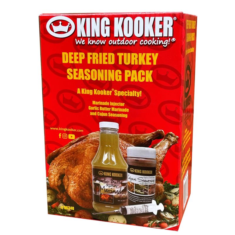 King Kooker 96348 Deep Fried Turkey Seasoning Pack