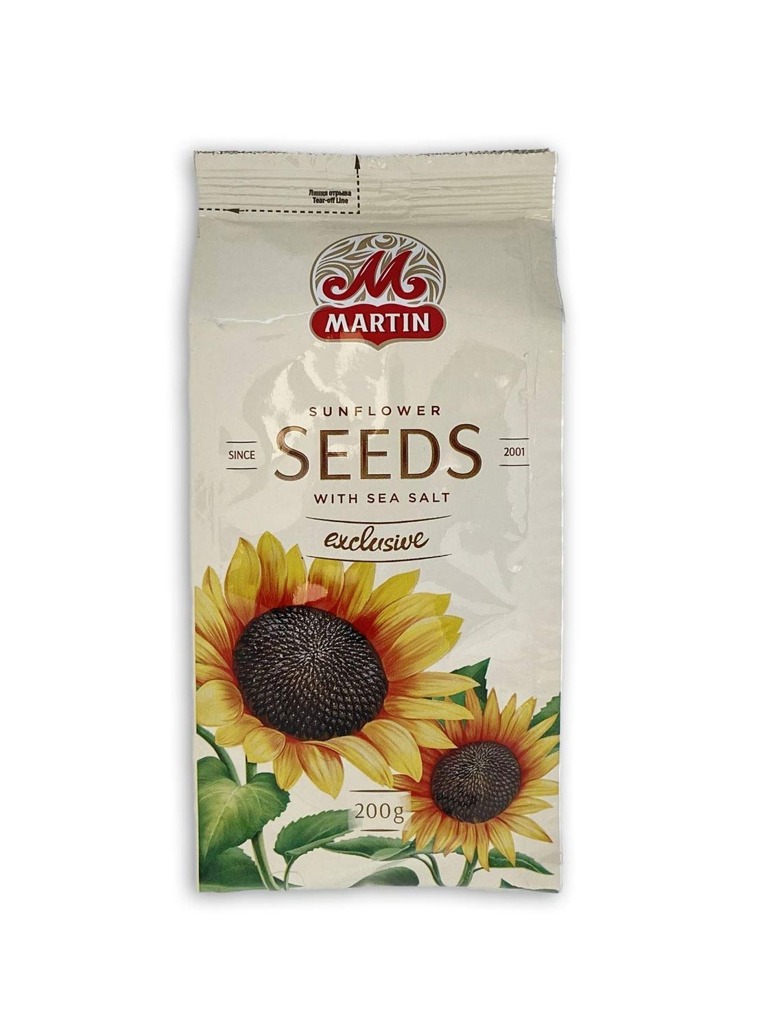 Martin Sunflower Seeds Exclusive Sea Salt - 7.05 Oz