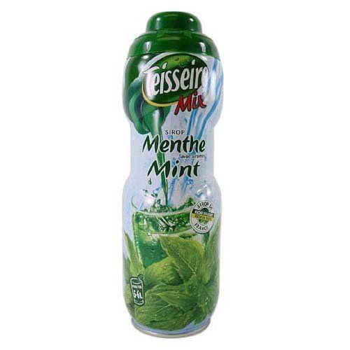 Mint Teisseire Concentrated Mint Syrup for drinks, sodas, and flavoring teas, 20.3 fl oz (2 PACK)