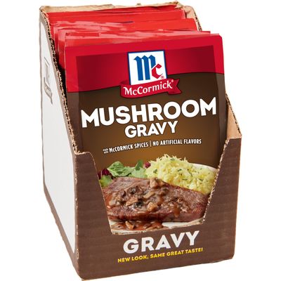 McCormick Gravy Mix, Mushroom, 0.75 Ounce (Pack of 24)