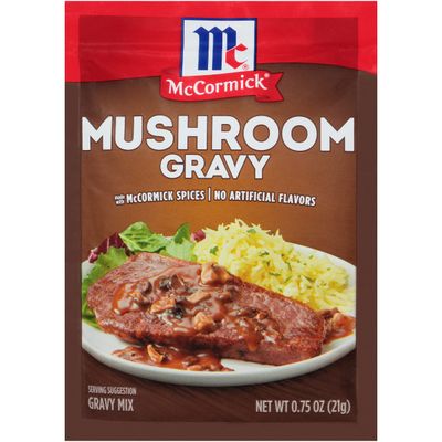 McCormick Gravy Mix, Mushroom, 0.75 Ounce (Pack of 24)