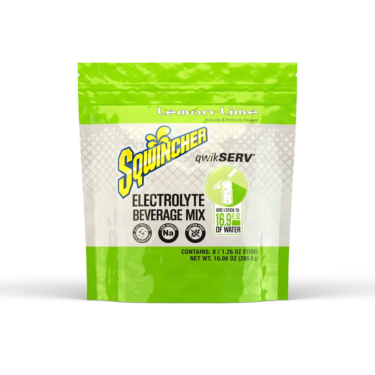 Sqwincher QwikServ, Lemon Lime, 1.26 0z (Pack of 96)