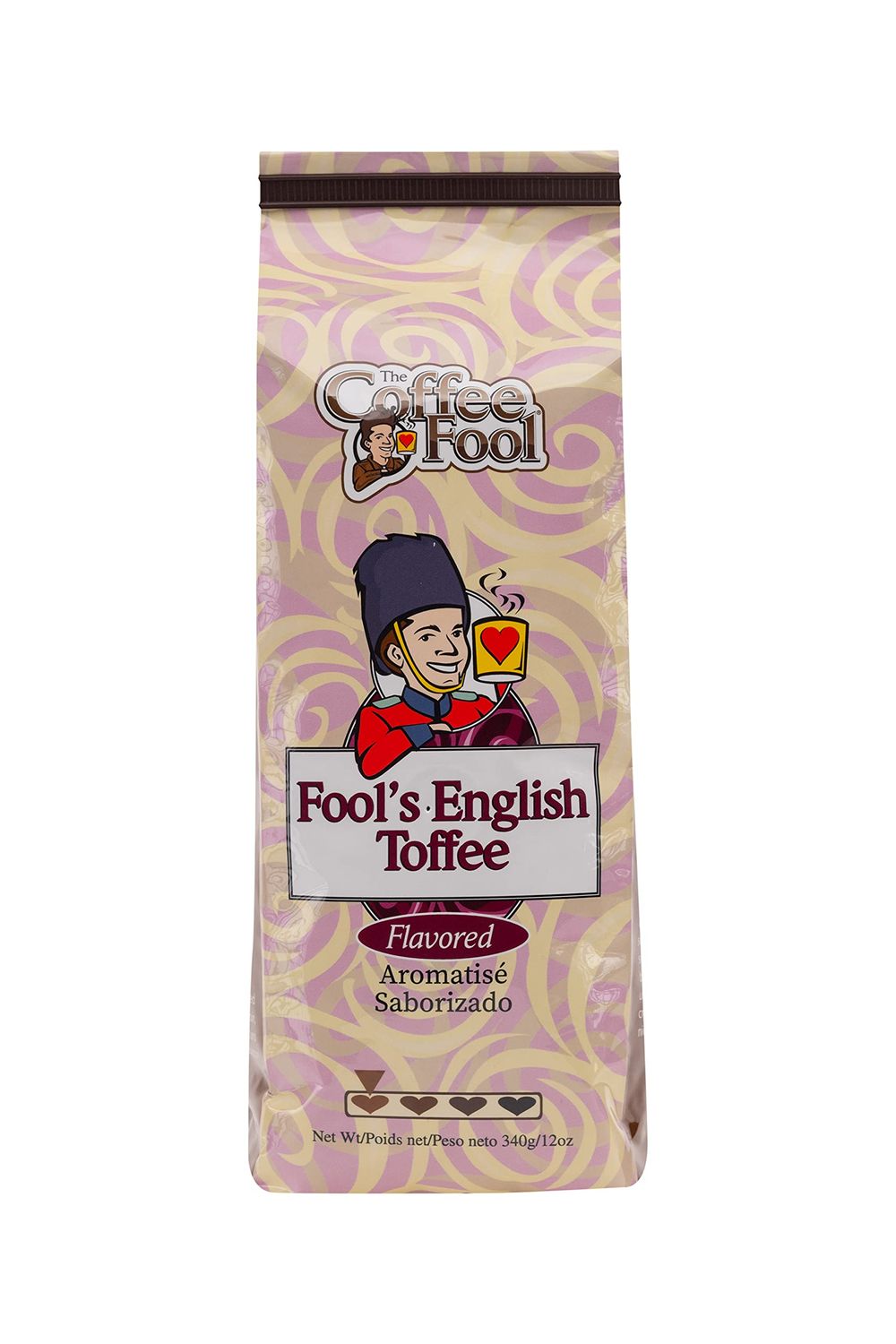 Coffee Fool&#39;s English Toffee (Whole Bean)