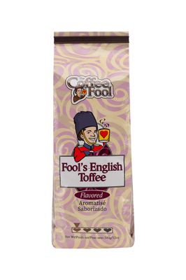 Coffee Fool&#39;s English Toffee (Whole Bean)