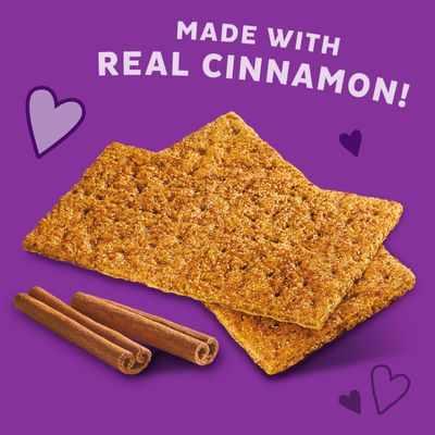 Annie's Organic Graham Crackers, Cinnamon, Made With Whole Grain, 14.4 oz