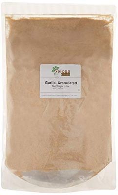 SFL GARLIC, GRANULATED - 5 LB RESEALABLE BAG - KOSHER - PREMIUM QUALITY