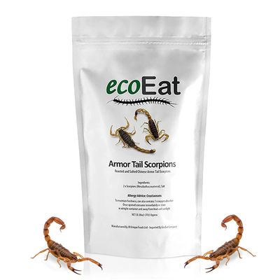 Edible Armor Tail Scorpions by ecoEat - Edible Insects Bugs Snack Gift