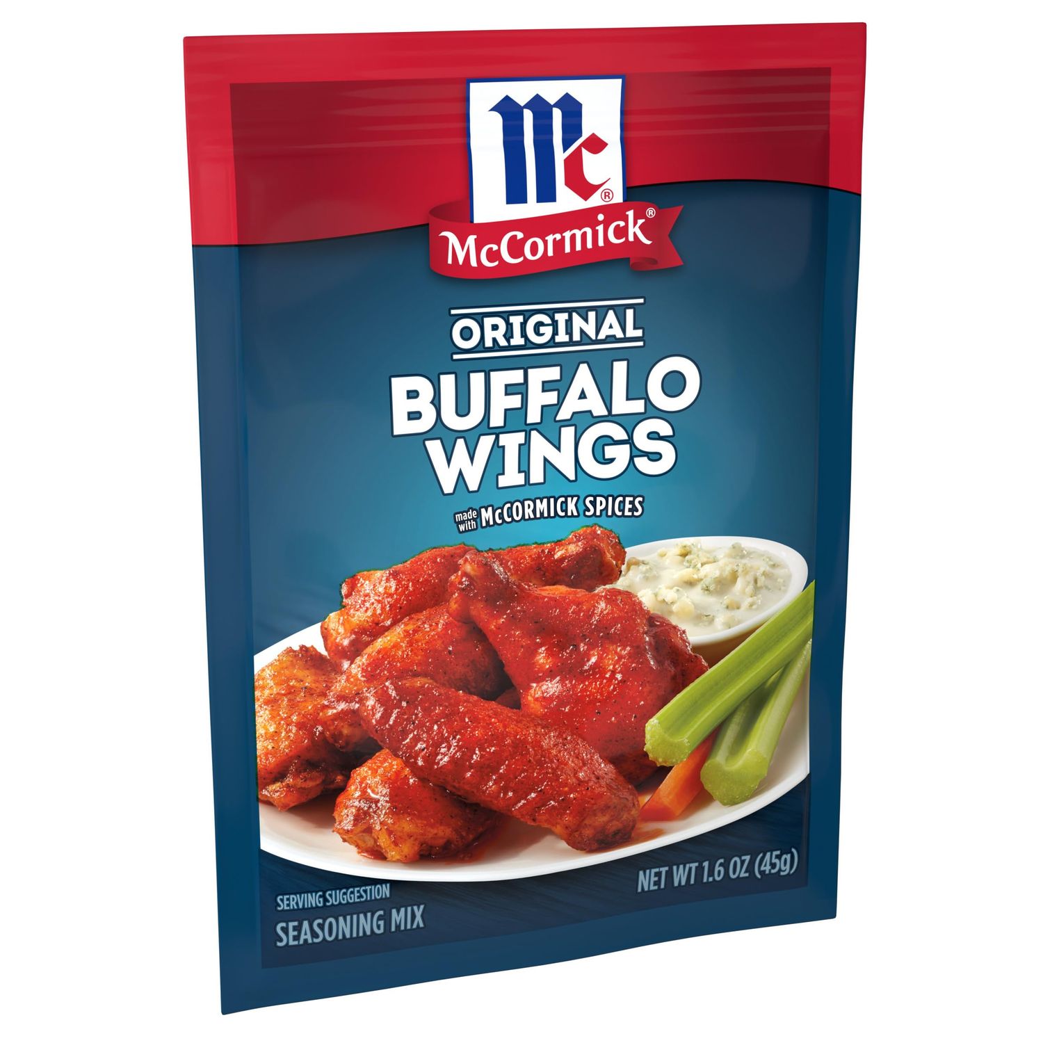 McCormick Original Buffalo Wings Seasoning Mix, 1.6 oz