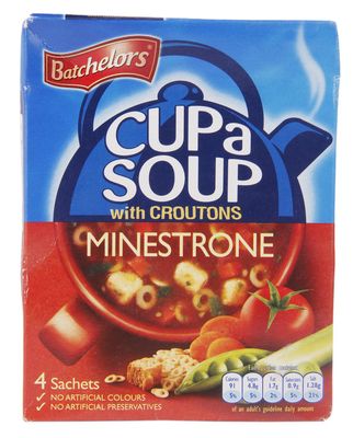 Batchelors Cup A Soup Minestrone And Croutons Imported From The UK England The Best Of British Instant Soup