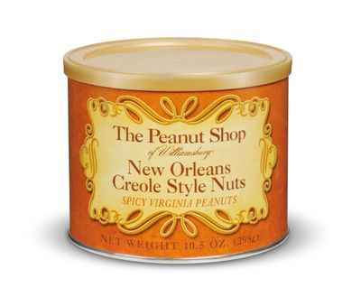 The Peanut Shop of Williamsburg New Orleans Creole Style Spicy Peanuts - 10.5 oz