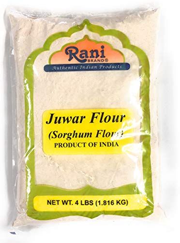 Rani Juwar (Sorghum) Flour 64oz (4lbs) 1.81kg Bulk ~ All Natural | Vegan | Gluten Friendly | NON-GMO | Kosher | Indian Origin