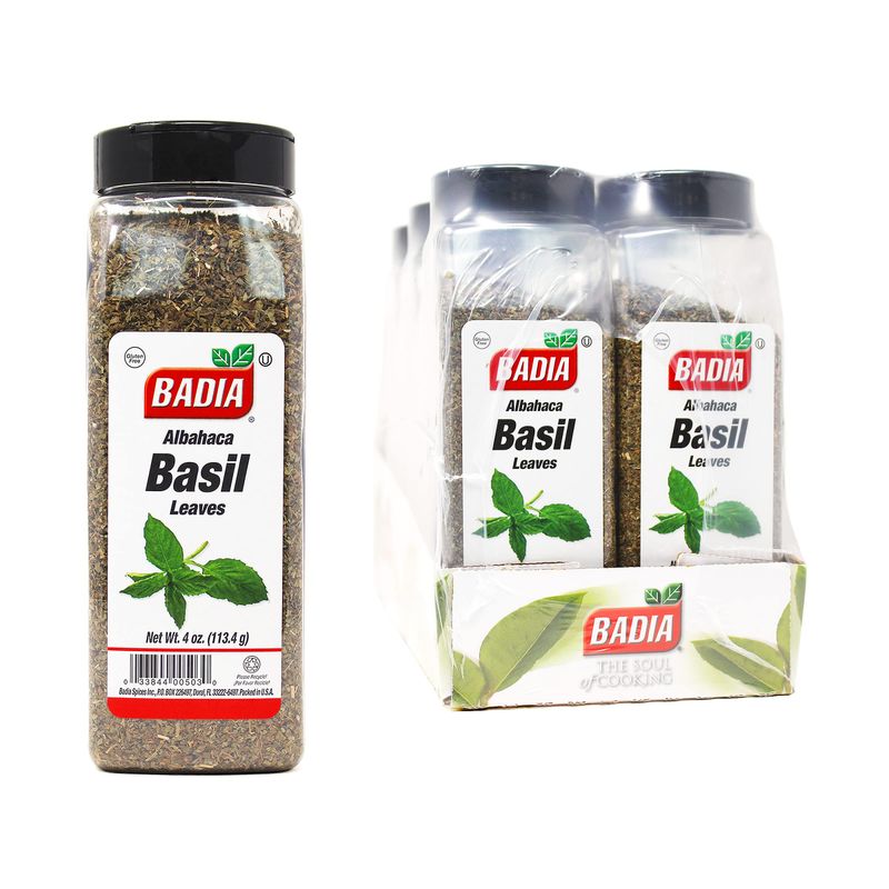 Badia Basil, 4 Ounce (Pack of 6)
