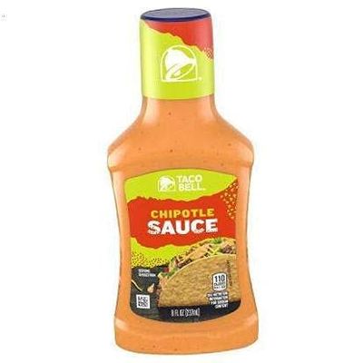 Taco Bell Bold &amp; Creamy Sauce - Chipotle 8 Fl Oz (Pack of 2)