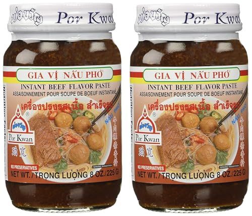 Por Kwan Pho Vietnamese Beef Flavor Paste - 8 oz x 2 jars