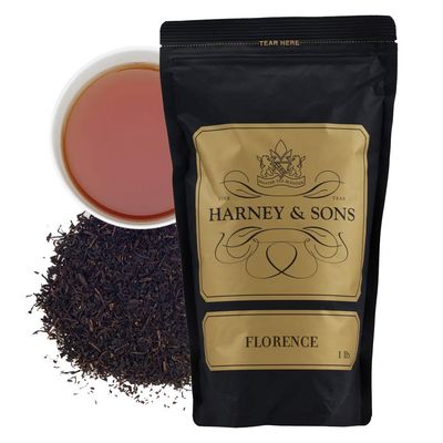 Harney &amp; Sons Florence Black Tea with Chocolate and Hazelnut Notes, 16 Oz