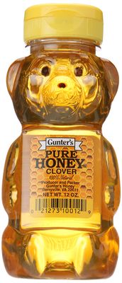 Gunter Honey Bear, 12 oz
