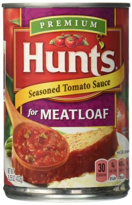 IDAHOAN Hunt&#39;s Seasoned For Meatloaf Tomato Sauce 15.25 oz Can, 15.25 oz