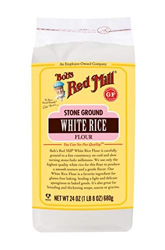 Bob&#39;s Red Mill Gluten Free White Rice Flour, 24 Oz (4 Pack)