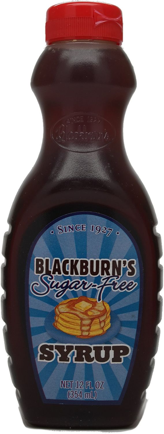 Blackburns Sugar Free Pancake &amp; Waffle Syrup 12 Oz (Pack of 3)