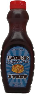 Blackburns Sugar Free Pancake &amp; Waffle Syrup 12 Oz (Pack of 3)