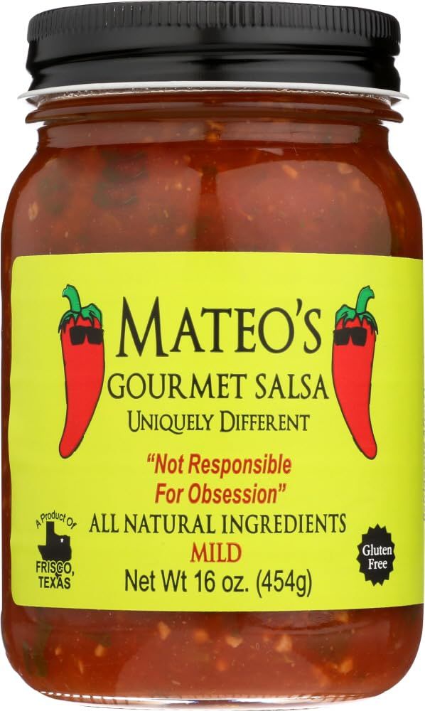 Mateo&#39;s Gourmet Salsa Mild (6x16oz)