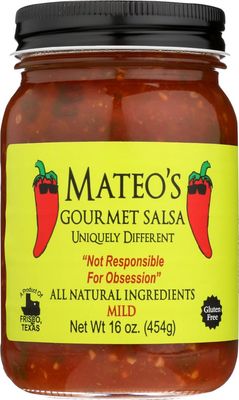 Mateo&#39;s Gourmet Salsa Mild (6x16oz)