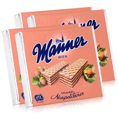 MANNER WAFERS, 24 x 75 grams, total 1800 grams by Manner