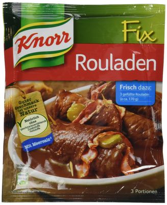 Knorr Fix rouladen (Rouladen) (Pack of 4)