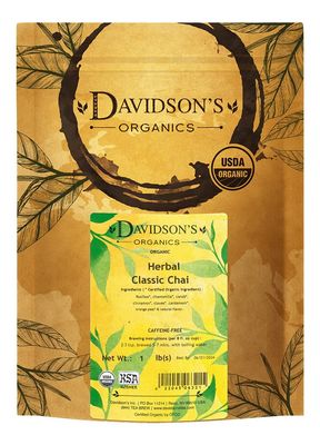 Davidson&#39;s Tea Bulk, Herbal Classic Chai, 16-Ounce Bag